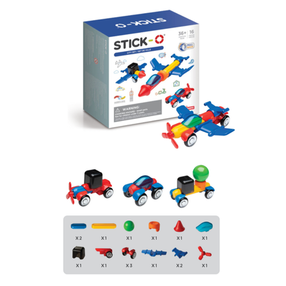 Magformers Stick-O - City Set 16pc
