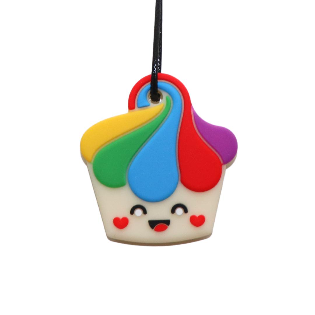 Jellystone Chewelry - Cupcake Pendant - Bright