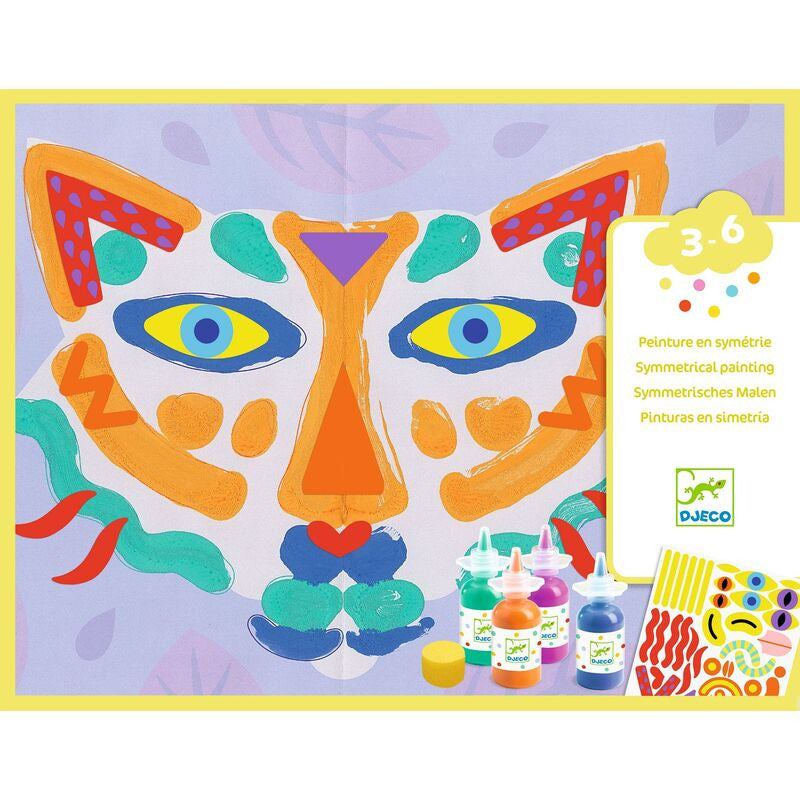 Djeco -	To Smooth and Squish Painting Set