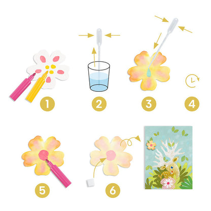 Djeco - Blotting Paper Drawing Set