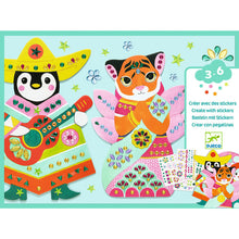 Djeco - Rhinestones and Collage Sticker Set