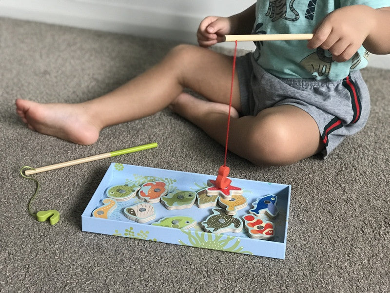 Djeco - Magnetic Tropical Fishing Game