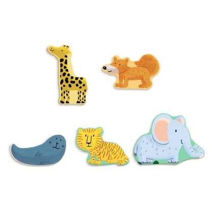 Djeco - 22 Piece Animal Wooden Puzzle