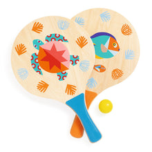 Djeco - Sea Beach Racket Set with Ball
