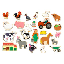 Djeco - Wooden Magnetic Farmix Set