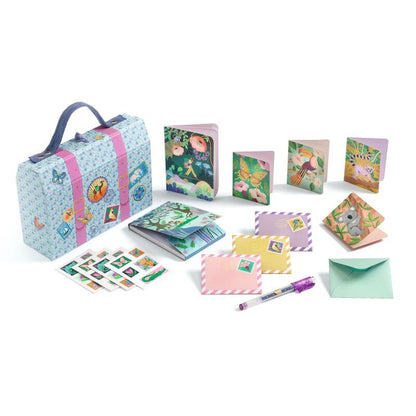 Djeco - Tinou Garden Themed Stationery Case