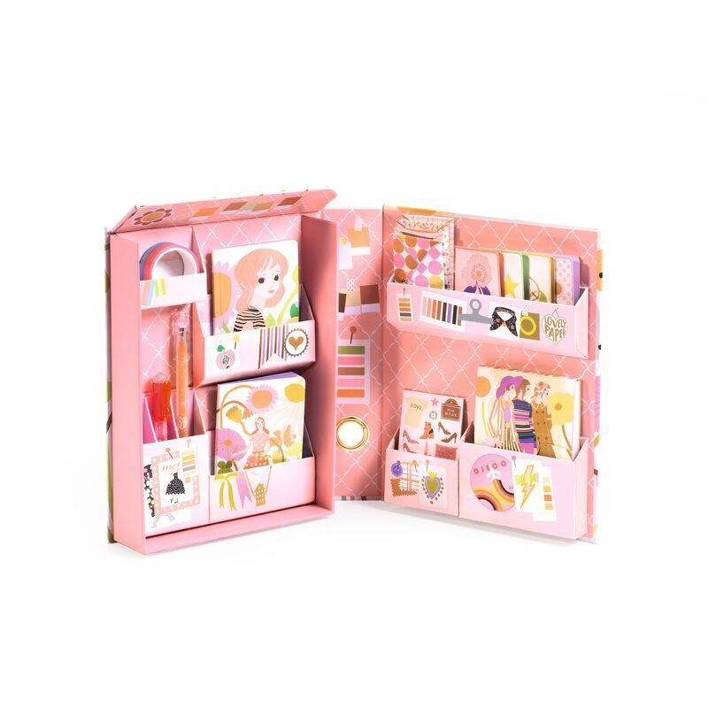 Djeco - Tinou Fashion Themed Stationery Cabinet