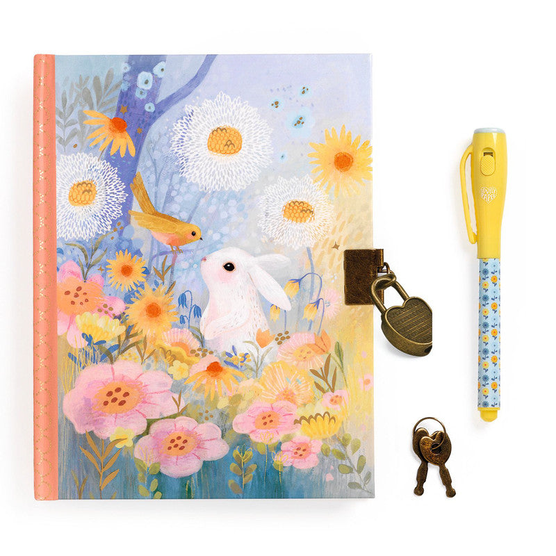 Djeco - Kendra Secret Notebook with Magic Pen