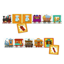 Djeco - Golden Train Memory Card Game