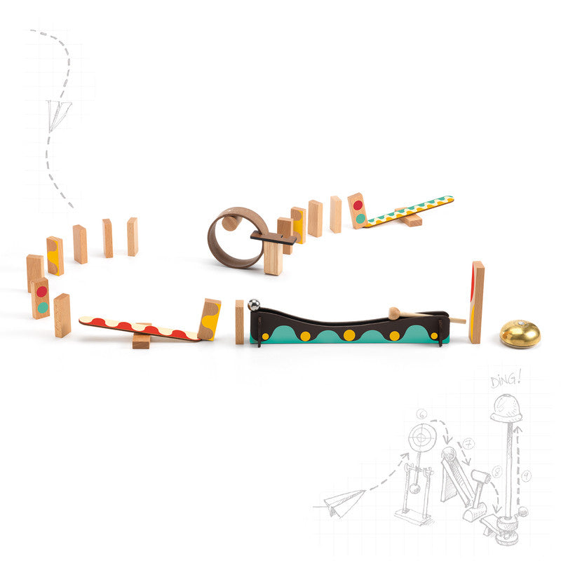 Djeco - Zig & Go Dring - 25pc Set