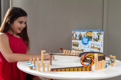 Djeco - Zig & Go - Wroom - 45pc Set