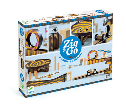 Djeco - Zig & Go - 45pc Set