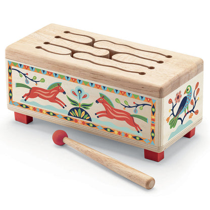 Djeco - Animambo Wooden Drum | DJ6028