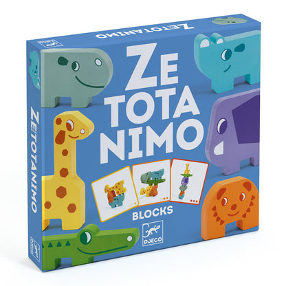 Djeco - Ze Totanimo Wood Stacking Animals