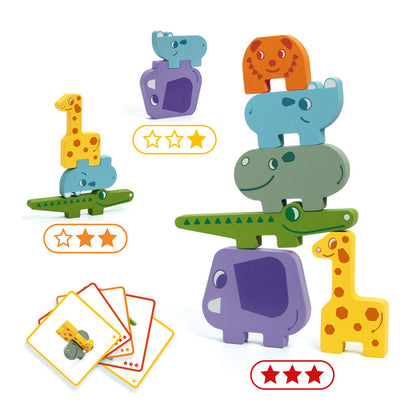 Djeco - Ze Totanimo Wood Stacking Animals