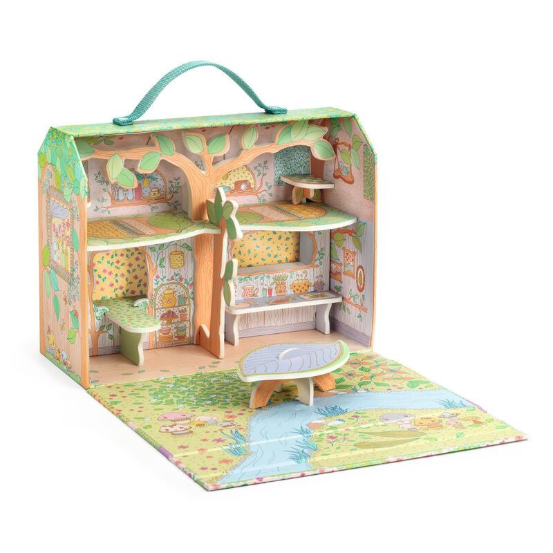 Djeco - Tinyly Sylvia & Fox's House in the Forest