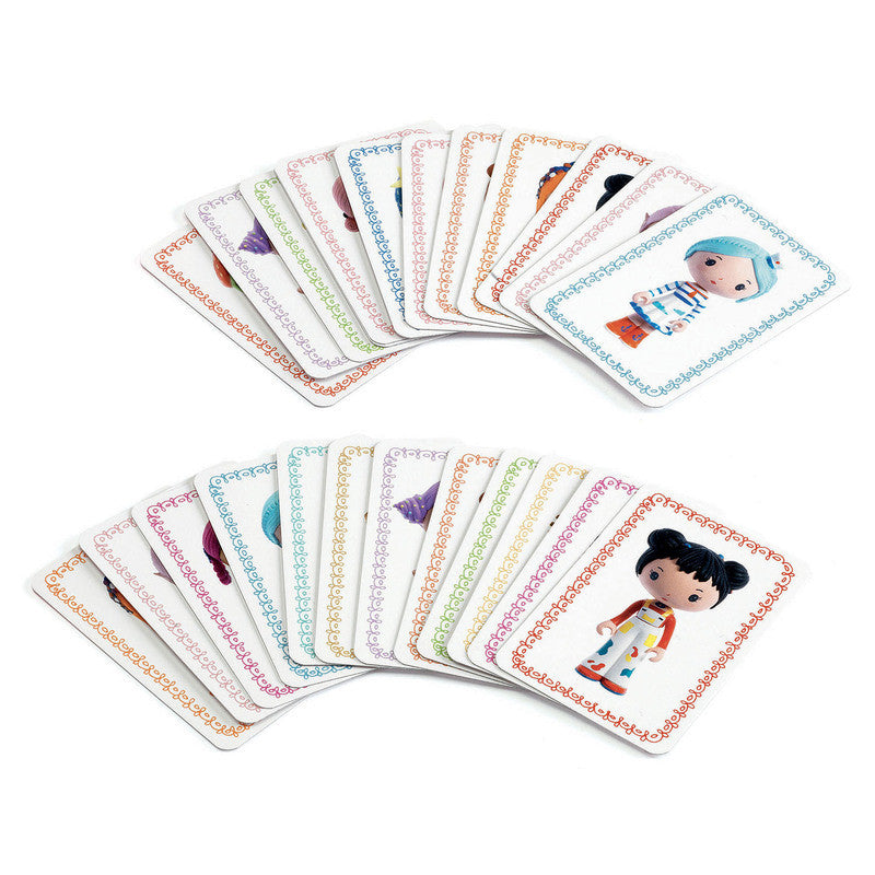 Djeco - Mini Mistigri Tinyly Memory Card Game