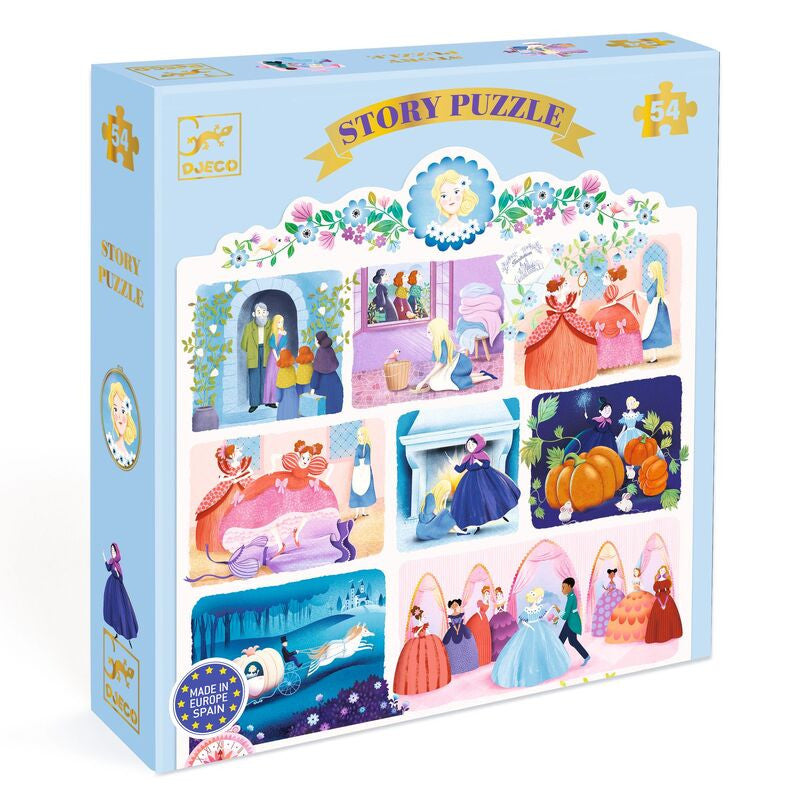 Djeco - The Cinderella Story Puzzle - 54pc