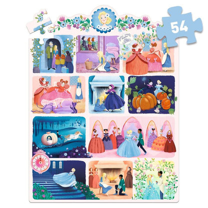 Djeco - The Cinderella Story Puzzle - 54pc