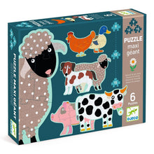 Djeco - Honore & Friends 9,12,15pc Giant Puzzle