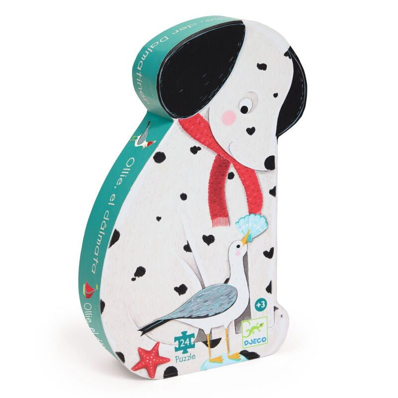 Djeco - Ollie the Dalmatian 24pc Silhouette Puzzle