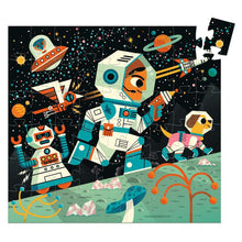 Djeco - Space Station Silhouette Puzzle - 54pc