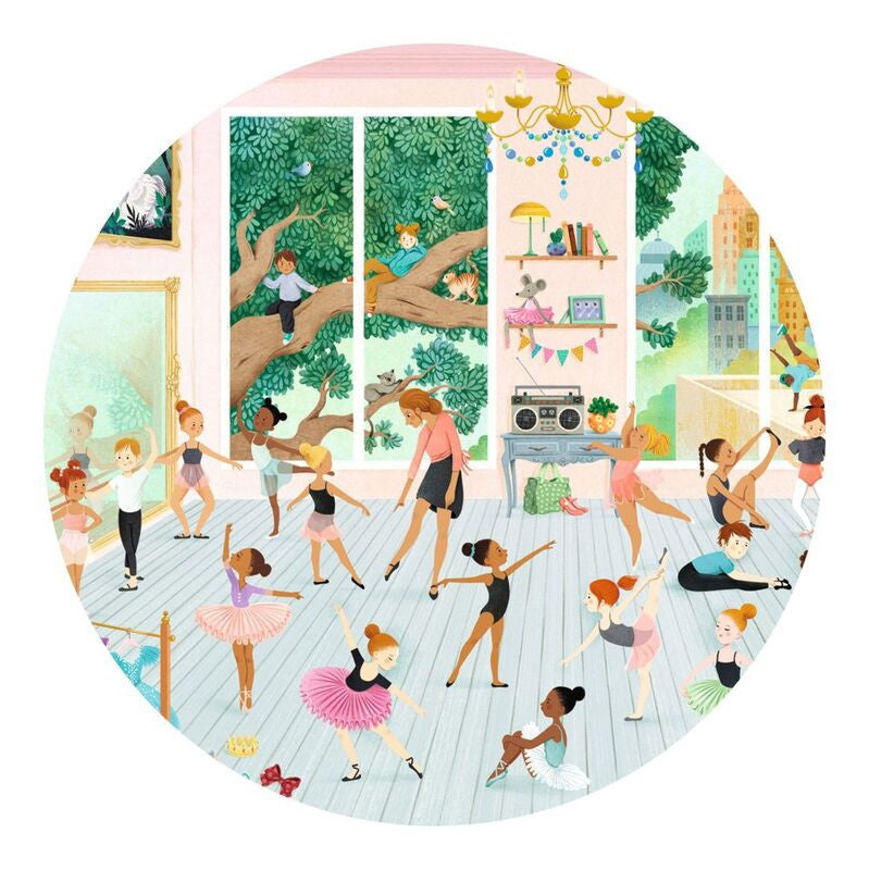 Djeco -  The Dance School Observation Puzzle 100pc