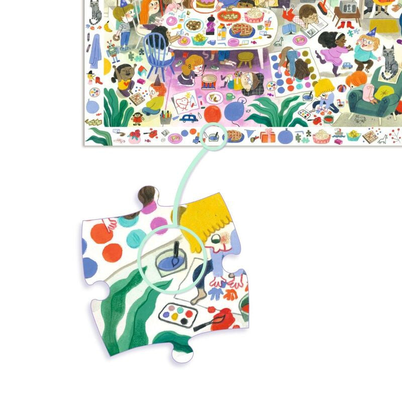 Djeco - Birthday Party Observation Puzzle 54 pce