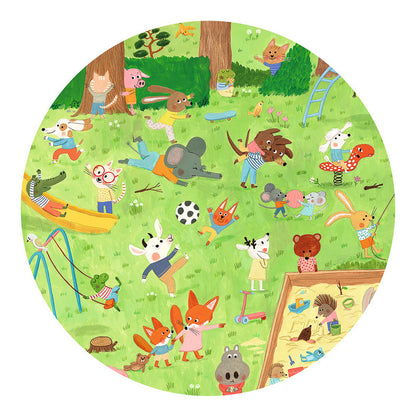 Djeco Little Friends Garden Observation Puzzle 35pc