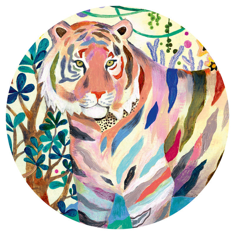 Djeco Rainbow Tigers 1000pc Gallery Puzzle