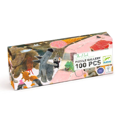Djeco - The Park Gallery Puzzle - 100pc 