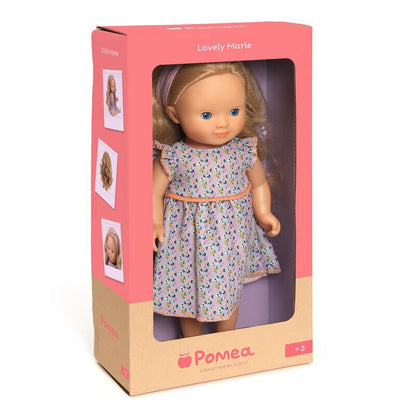 Djeco - Pomea Lovely Collection - Marie Blonde Hair Doll 32cm