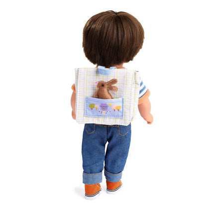 Djeco - Pomea Collection -  Lovely Pomea Doll's School Bag