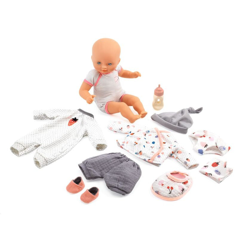 Djeco - Baby Pomea Vanille's Suitcase Playset