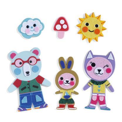 Djeco - Do It Yourself - Funky Family Magnets
