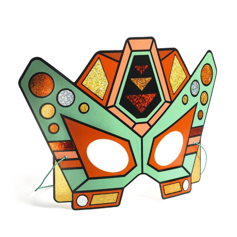 Djeco - Do It Yourself - Super Robots Metallic Foil Masks