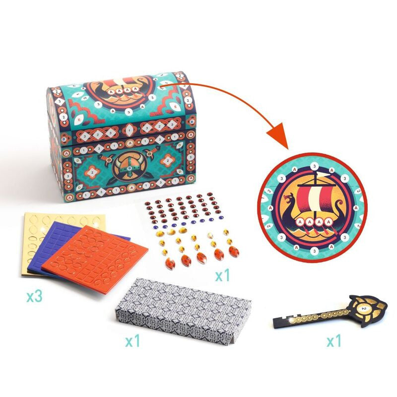 Djeco - Do It Yourself Super Treasure Chest
