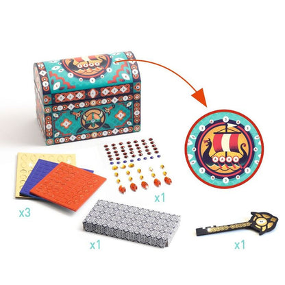 Djeco - Do It Yourself Super Treasure Chest