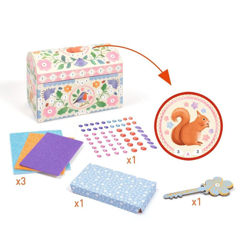 Djeco Do It Yourself - Precious Treasure Chest