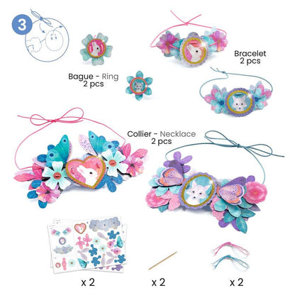 Djeco - Do It Yourself - Nymphea Multi-Craft Set