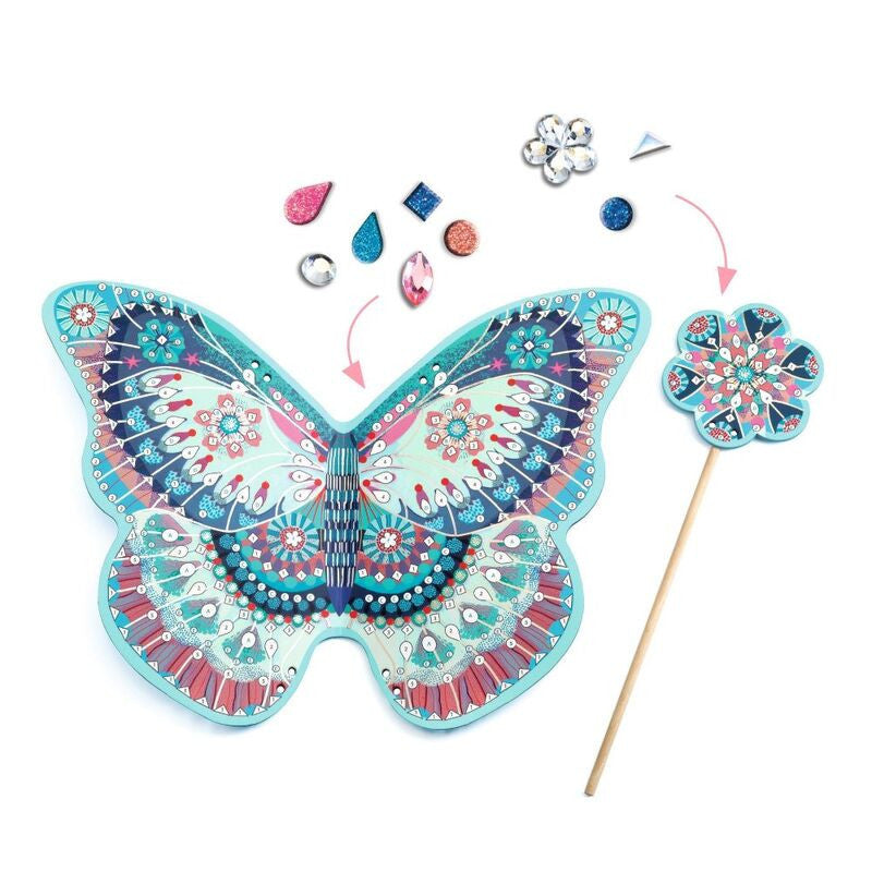 Djeco - Do It Yourself - Like a Fairy Wings & Wand Set**corner box damage**