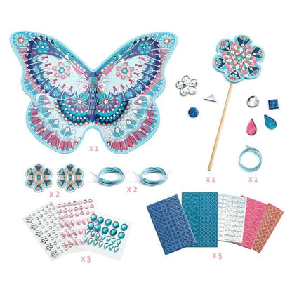Djeco - Do It Yourself - Like a Fairy Wings & Wand Set