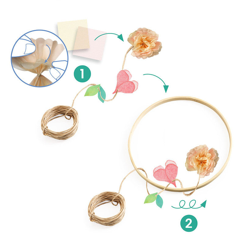 Djeco Do It Yourself - Do It Yourself Dalia Wreath
