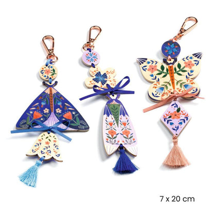 Djeco - Do It Yourself - Butterflies Bag Charms