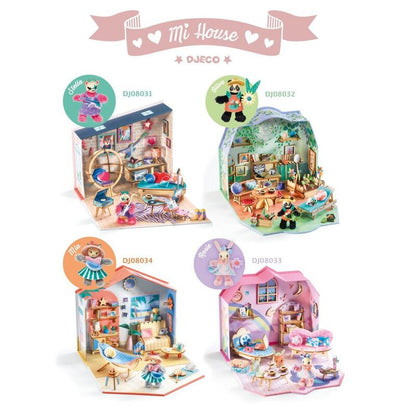 Djeco - Alba Mi House Model-making Miniature Home Kit