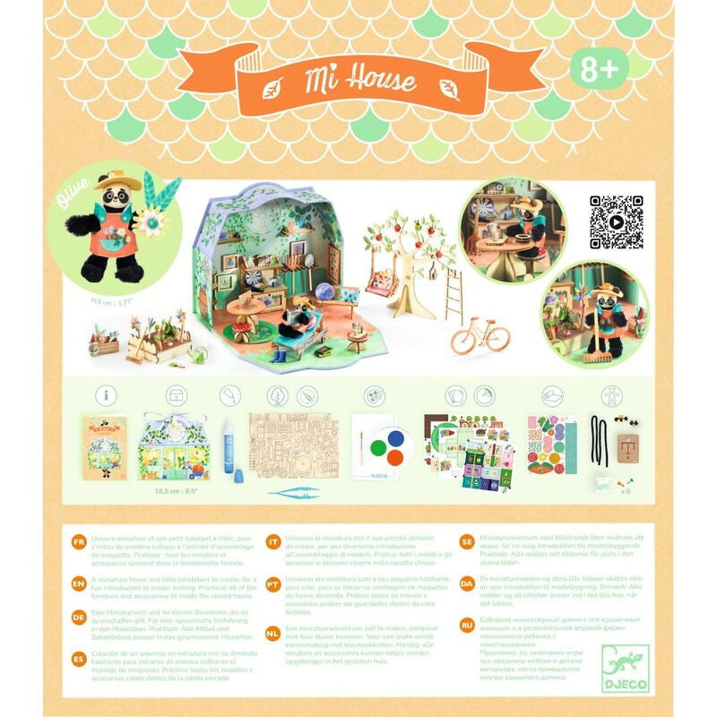 Djeco - Olive Mi House Model-making Miniature Home Kit