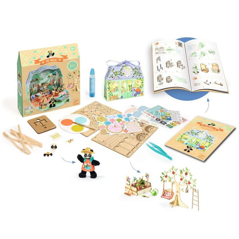 Djeco - Olive Mi House Model-making Miniature Home Kit