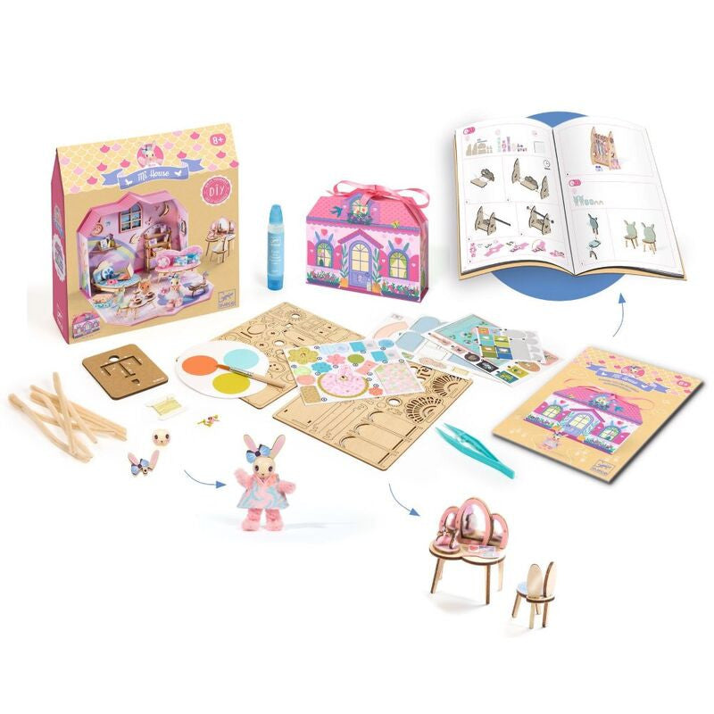Djeco - Rosie Mi House Model-making Miniature Home Kit