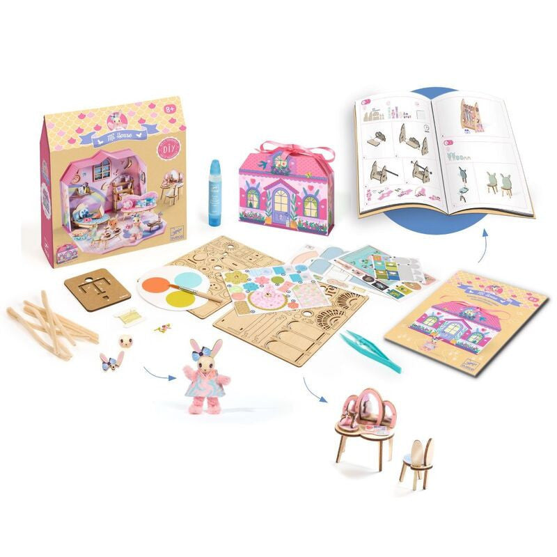 Djeco - Rosie Mi House Model-making Miniature Home Kit