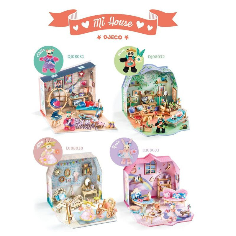 Djeco - Mia Mi House Model-making Miniature Home Kit